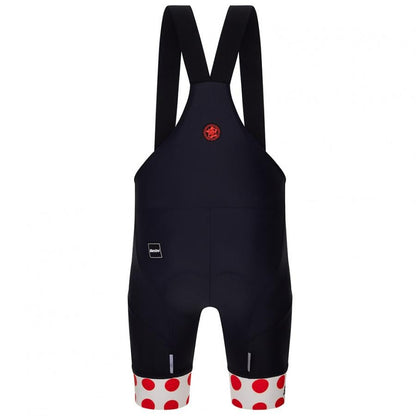 Santini Tour De France King of the Mountains Leader Bibshorts-Black - D Byk Store