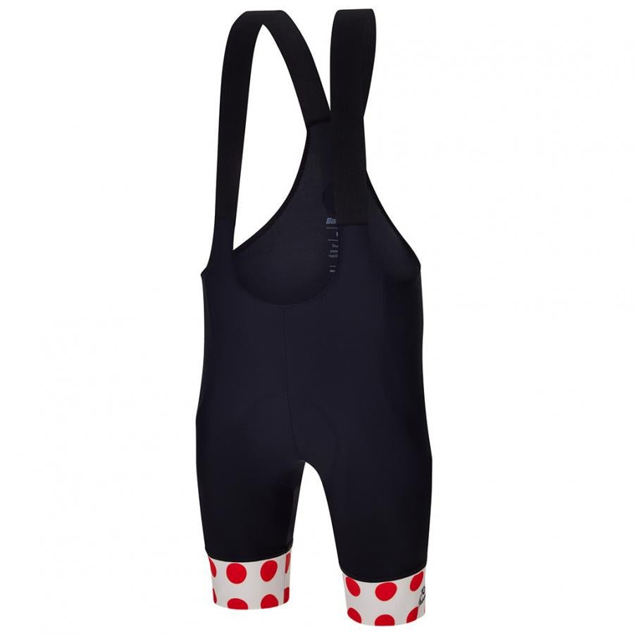 Santini Tour De France King of the Mountains Leader Bibshorts-Black - D Byk Store
