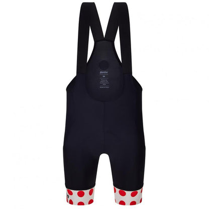 Santini Tour De France King of the Mountains Leader Bibshorts-Black - D Byk Store