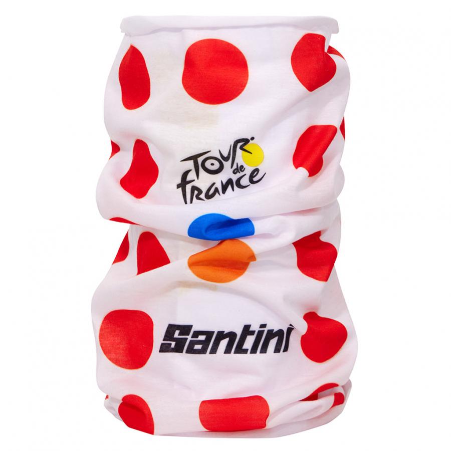 Santini Tour De France King of the Mountains Leader Neck Warmer-Print - D Byk Store