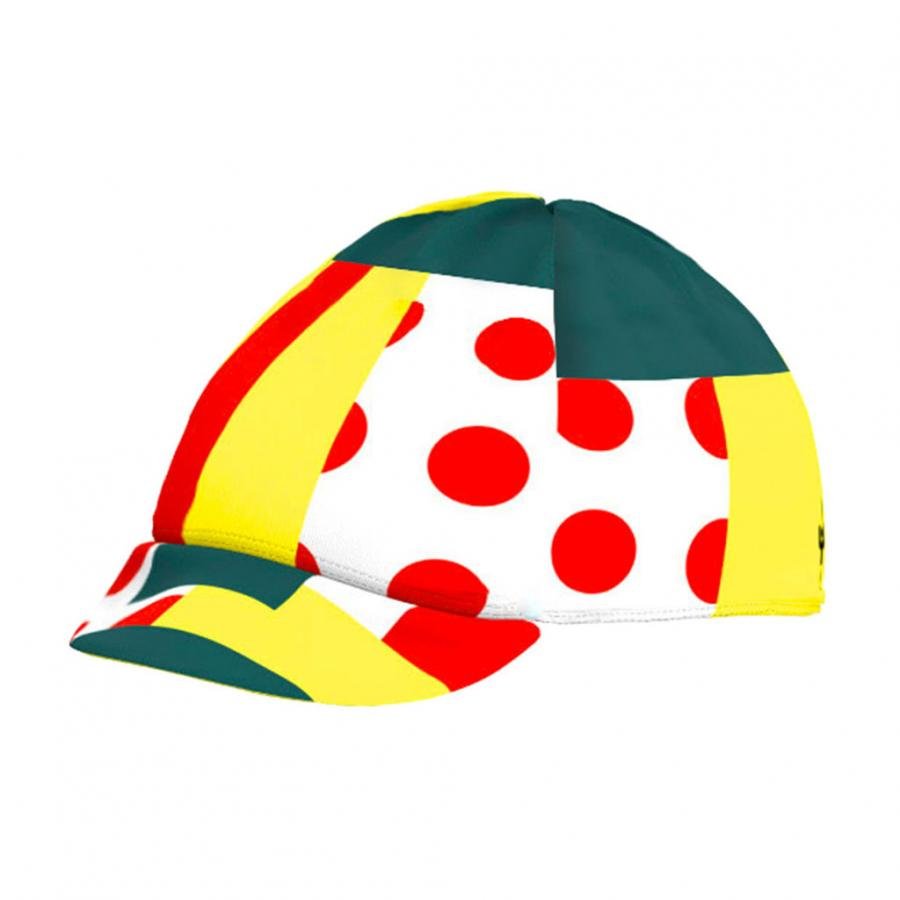 Santini Tour De France Maillot Jaune Combo Cap-Print - D Byk Store