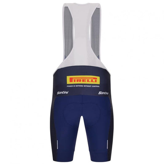 Santini Trek Factory Racing Bibshorts-Navy Blue - D Byk Store
