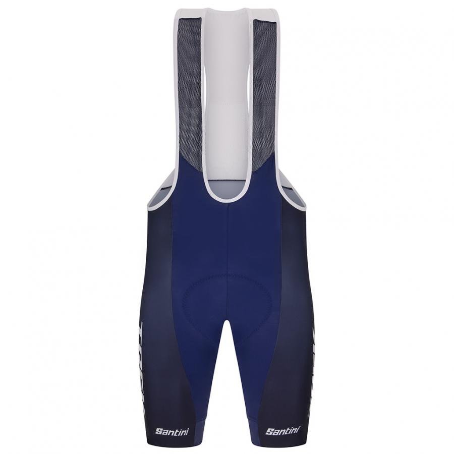 Santini Trek Factory Racing Bibshorts-Navy Blue - D Byk Store