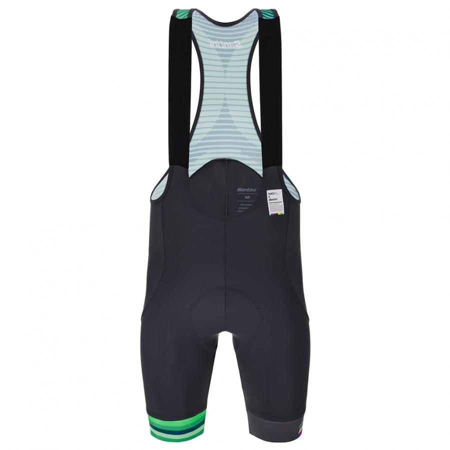 Santini UCI Colorado 1986 Bibshorts-Titanium - D Byk Store
