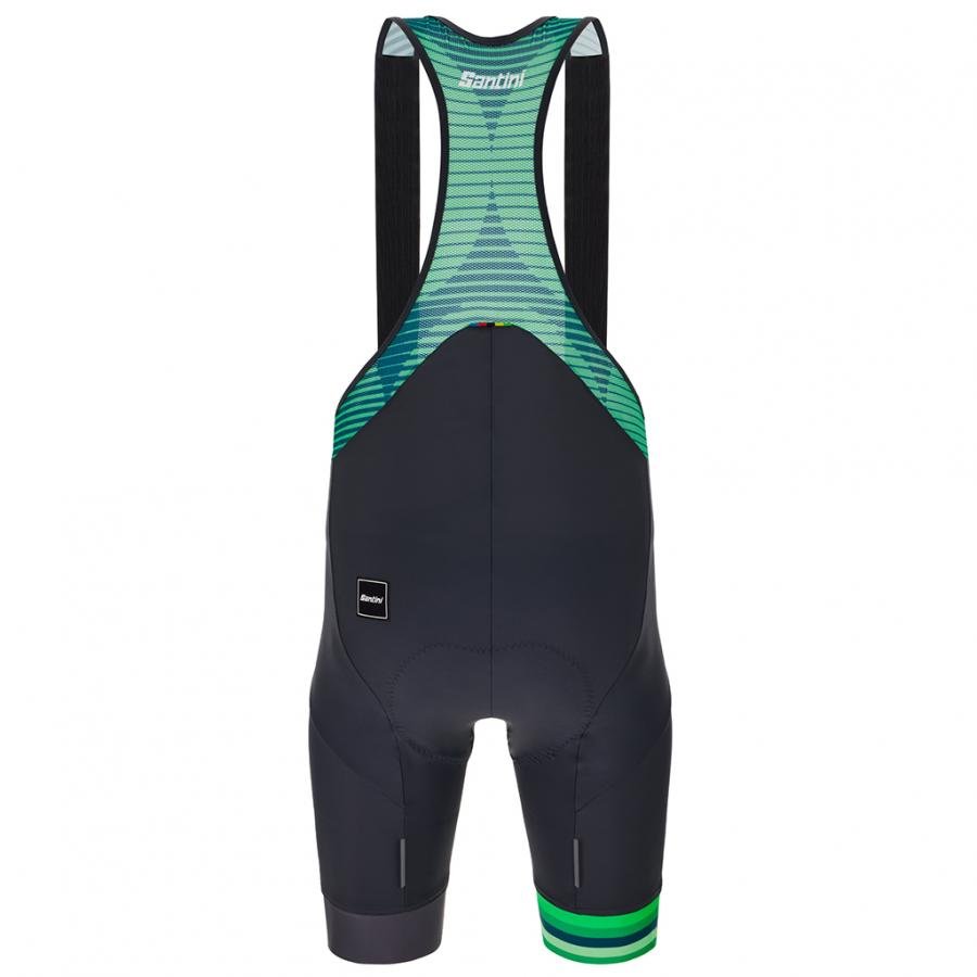 Santini UCI Colorado 1986 Bibshorts-Titanium - D Byk Store