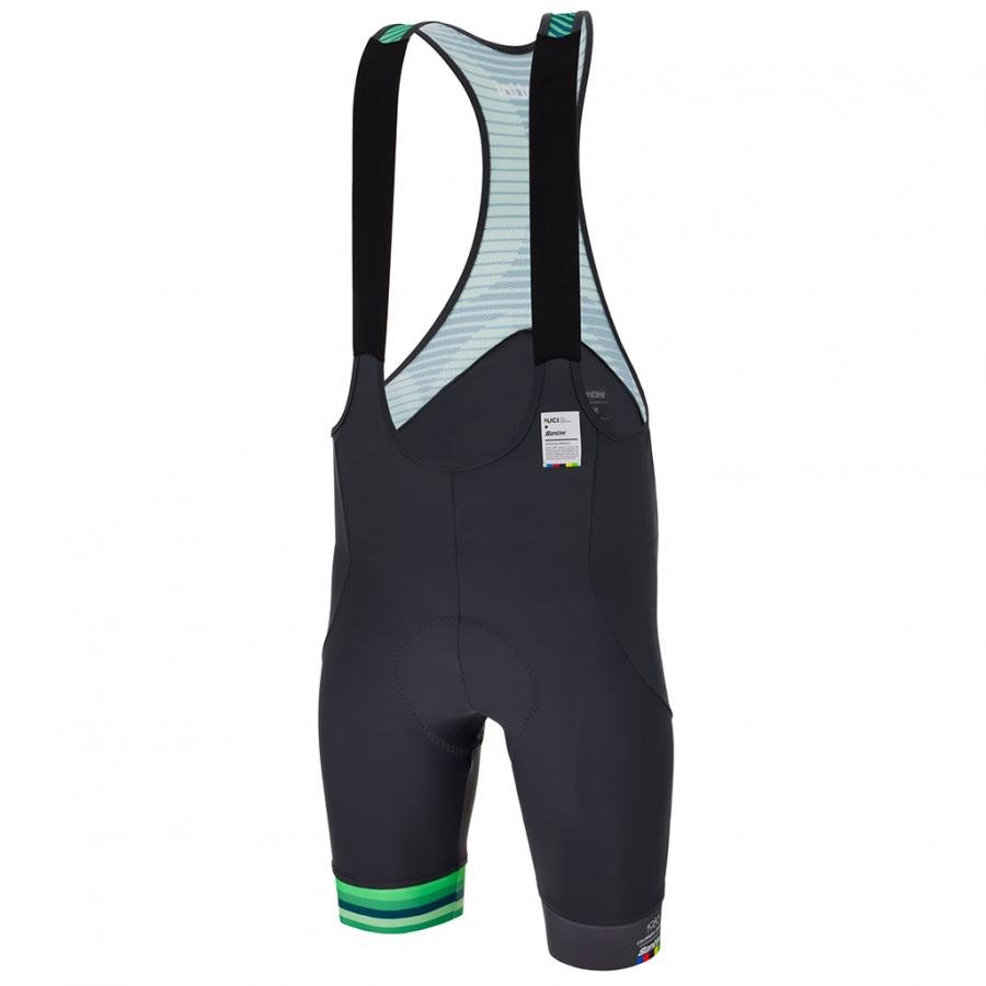 Santini UCI Colorado 1986 Bibshorts-Titanium - D Byk Store