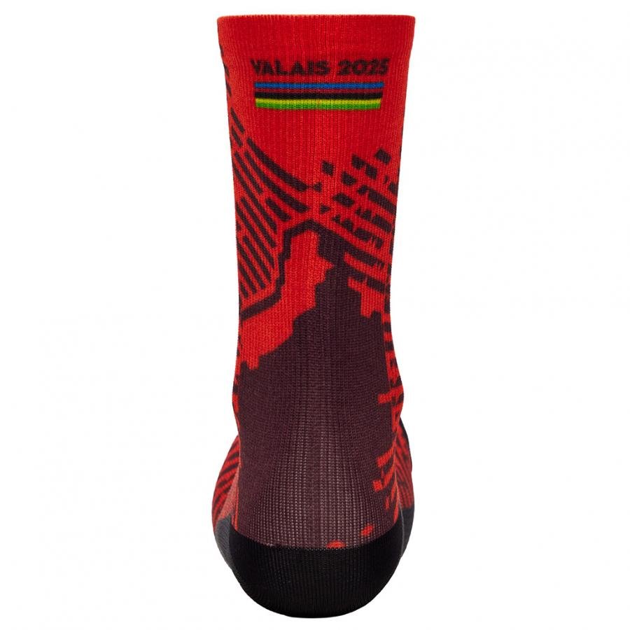 Santini UCI MTB World Championships Valais Socks-Print - D Byk Store