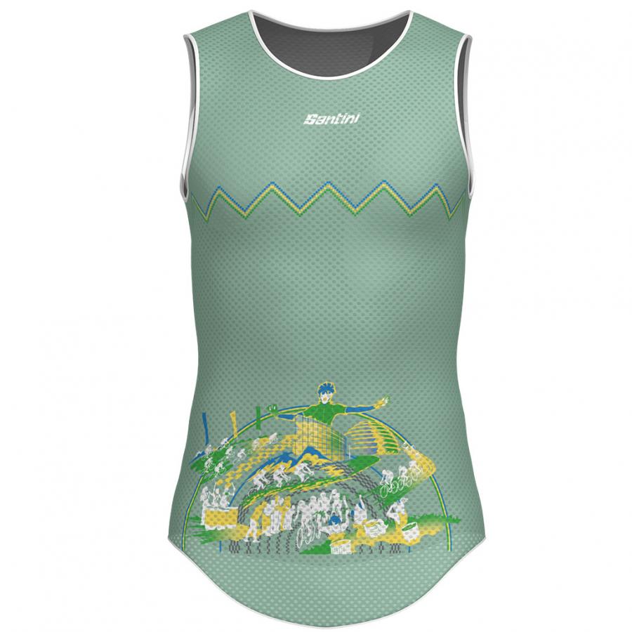 Santini UCI Road World Championship Baselayer-Kigali - D Byk Store