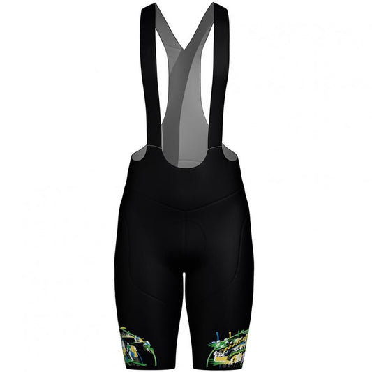 Santini UCI Road World Championships Kigali Bibshorts-Black - D Byk Store