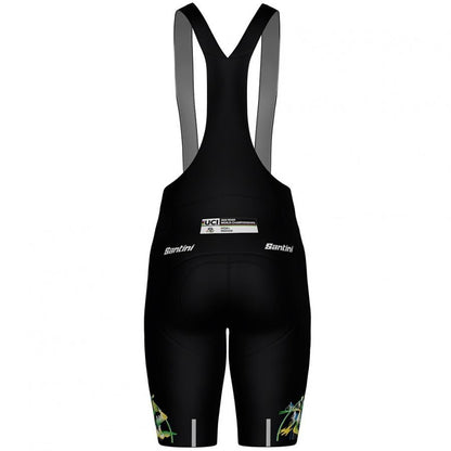 Santini UCI Road World Championships Kigali Bibshorts-Black - D Byk Store