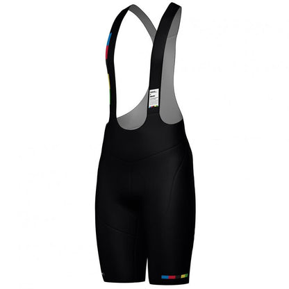 Santini UCI World Champion Mondo Bibshorts-Black - D Byk Store