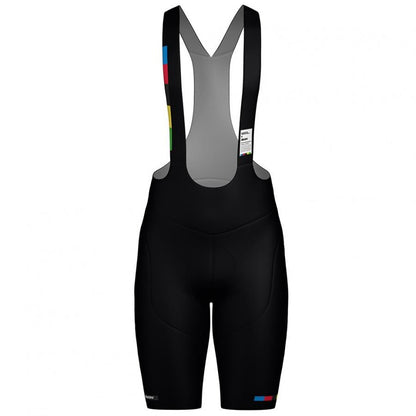 Santini UCI World Champion Mondo Bibshorts-Black - D Byk Store