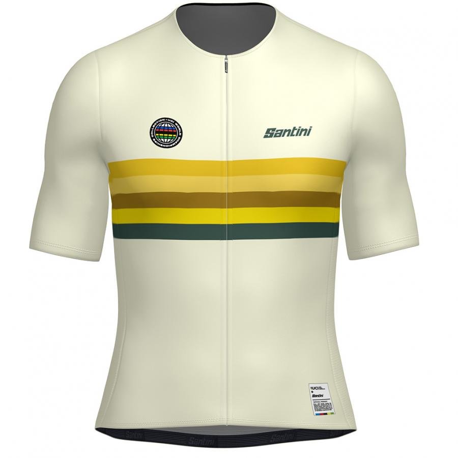 Santini UCI World Champion Nations Line Unisex Jersey-Australia - D Byk Store