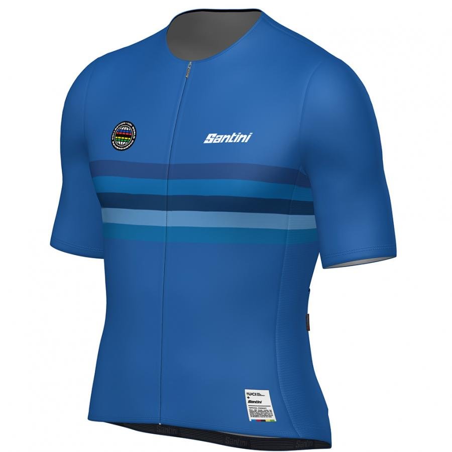 Santini UCI World Champion Nations Line Unisex Jersey-Italy - D Byk Store