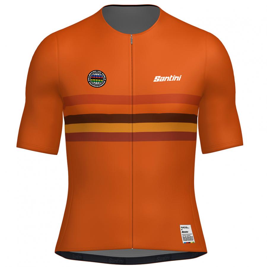 Santini UCI World Champion Nations Line Unisex Jersey-Netherlands - D Byk Store