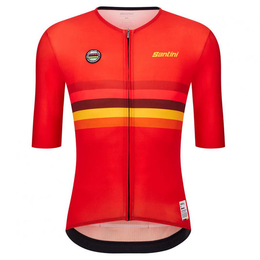 Santini UCI World Champion Nations Line Unisex Jersey-Spain - D Byk Store