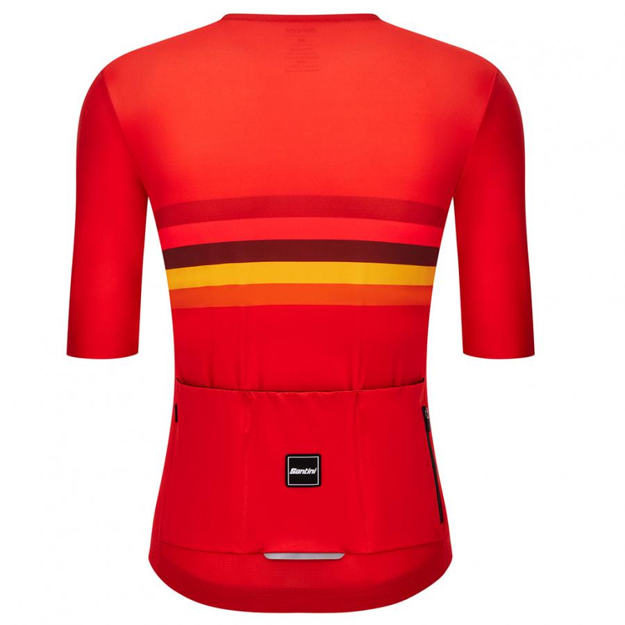 Santini UCI World Champion Nations Line Unisex Jersey-Spain - D Byk Store