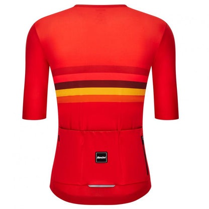 Santini UCI World Champion Nations Line Unisex Jersey-Spain - D Byk Store