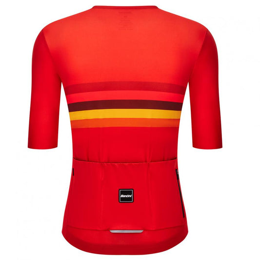 Santini UCI World Champion Nations Line Unisex Jersey-Spain - D Byk Store