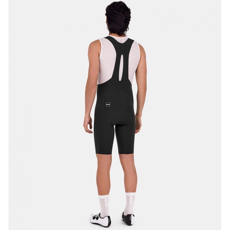 Santini Unico Edge Bibshorts-Black - D Byk Store