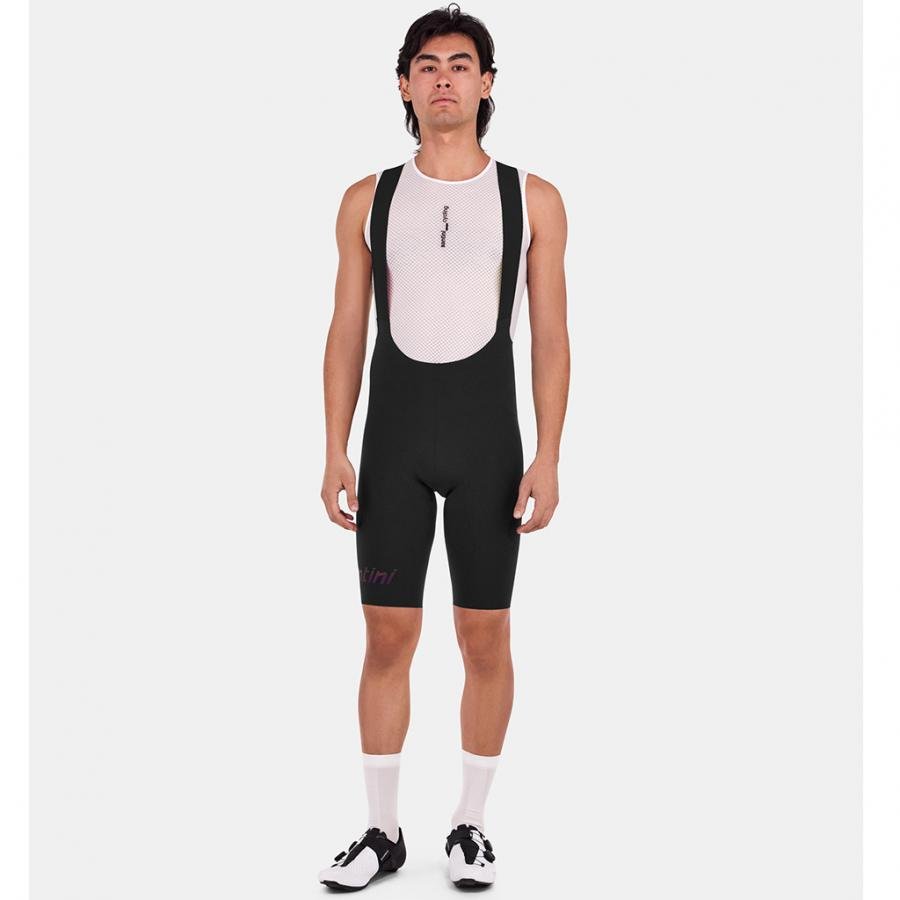 Santini Unico Edge Bibshorts-Black - D Byk Store