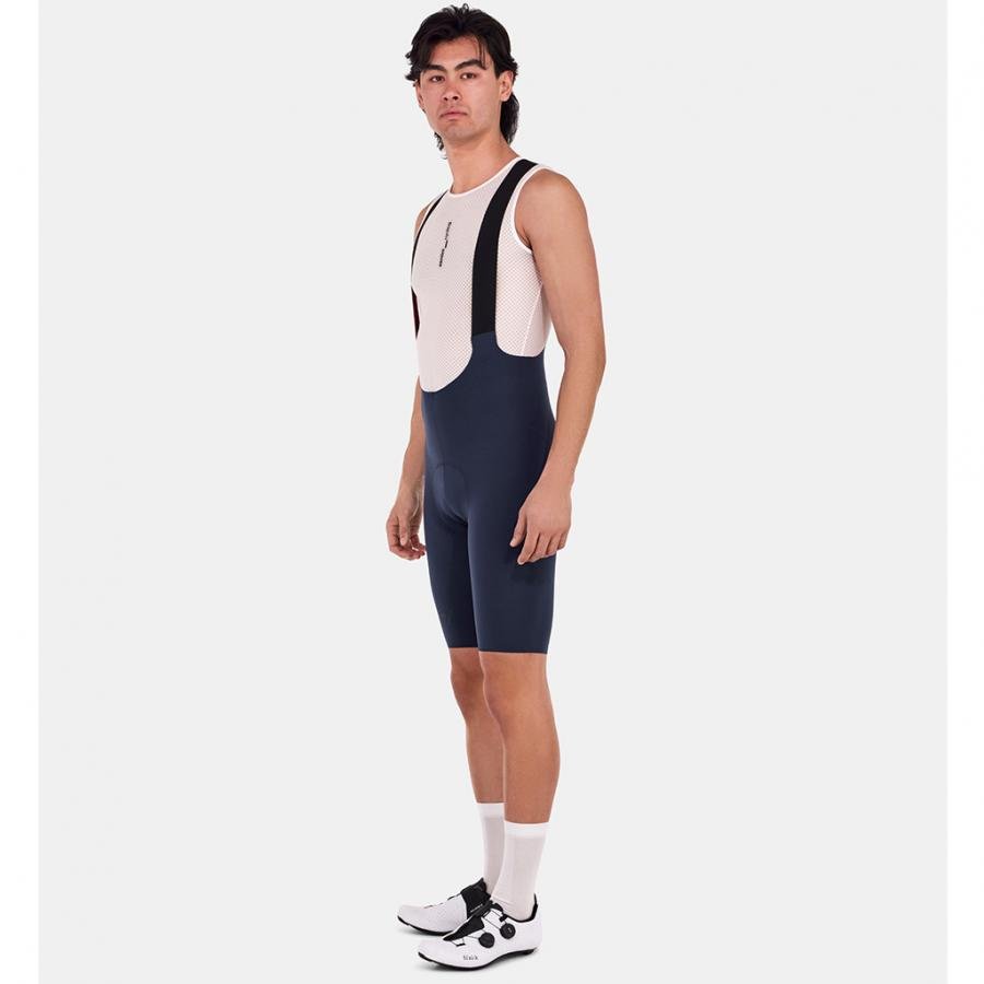 Santini Unico Edge Bibshorts-Navy Blue - D Byk Store