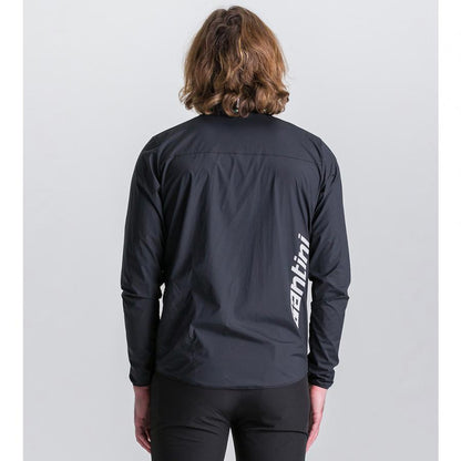 Santini Ventus Wind Jacket-Black - D Byk Store