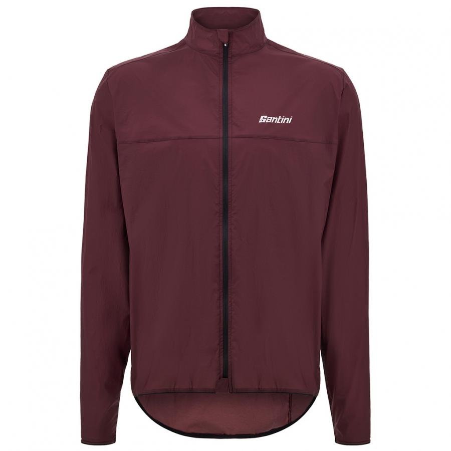 Santini Ventus Wind Jacket-Burgundy - D Byk Store