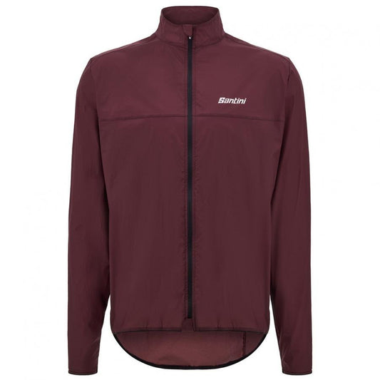 Santini Ventus Wind Jacket-Burgundy - D Byk Store
