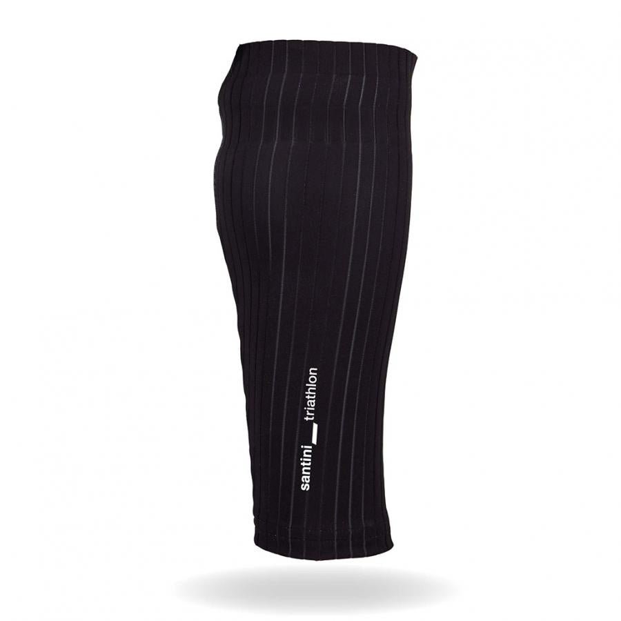 Santini Viper Aero Calf Guards-Black - D Byk Store