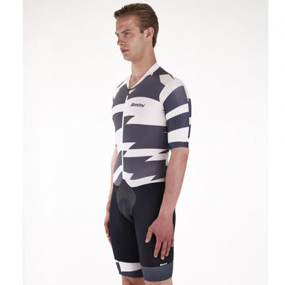 Santini Viper Furia Road Skinsuit-Black - D Byk Store