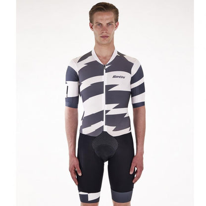 Santini Viper Furia Road Skinsuit-Black - D Byk Store