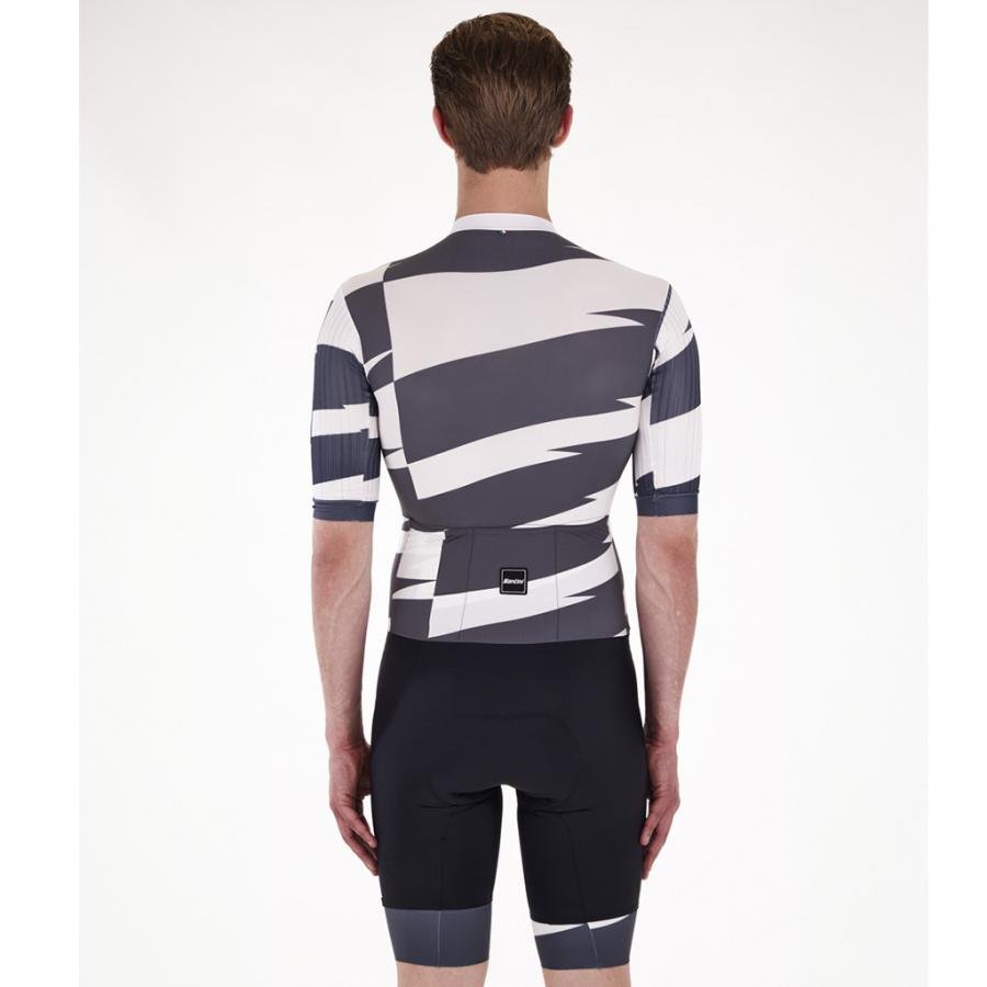 Santini Viper Furia Road Skinsuit-Black - D Byk Store