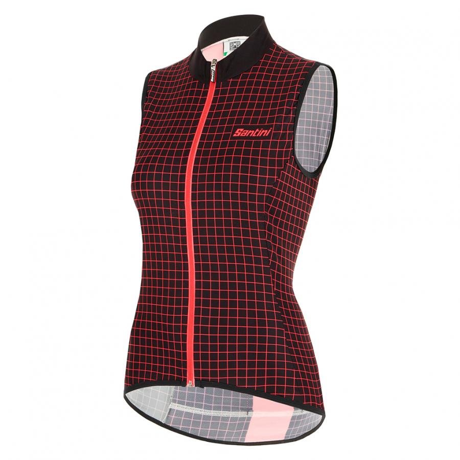 Santini Wmn Nebula Vest-Black - D Byk Store
