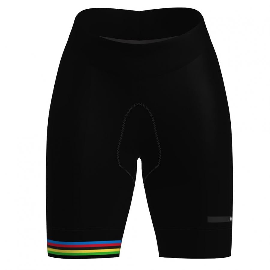 Santini Wmn UCI World Champion Shorts-Black - D Byk Store