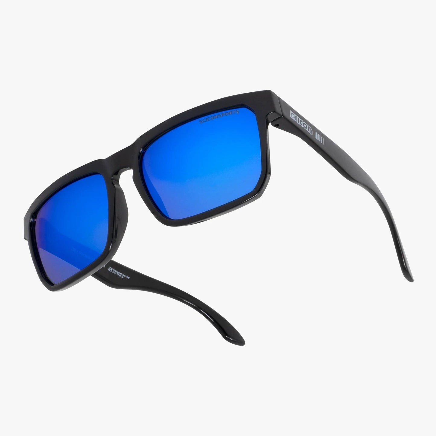SC Icon Gallio Lifestyle Sunglasses - Black Gloss / Multimirror Blue - D Byk Store