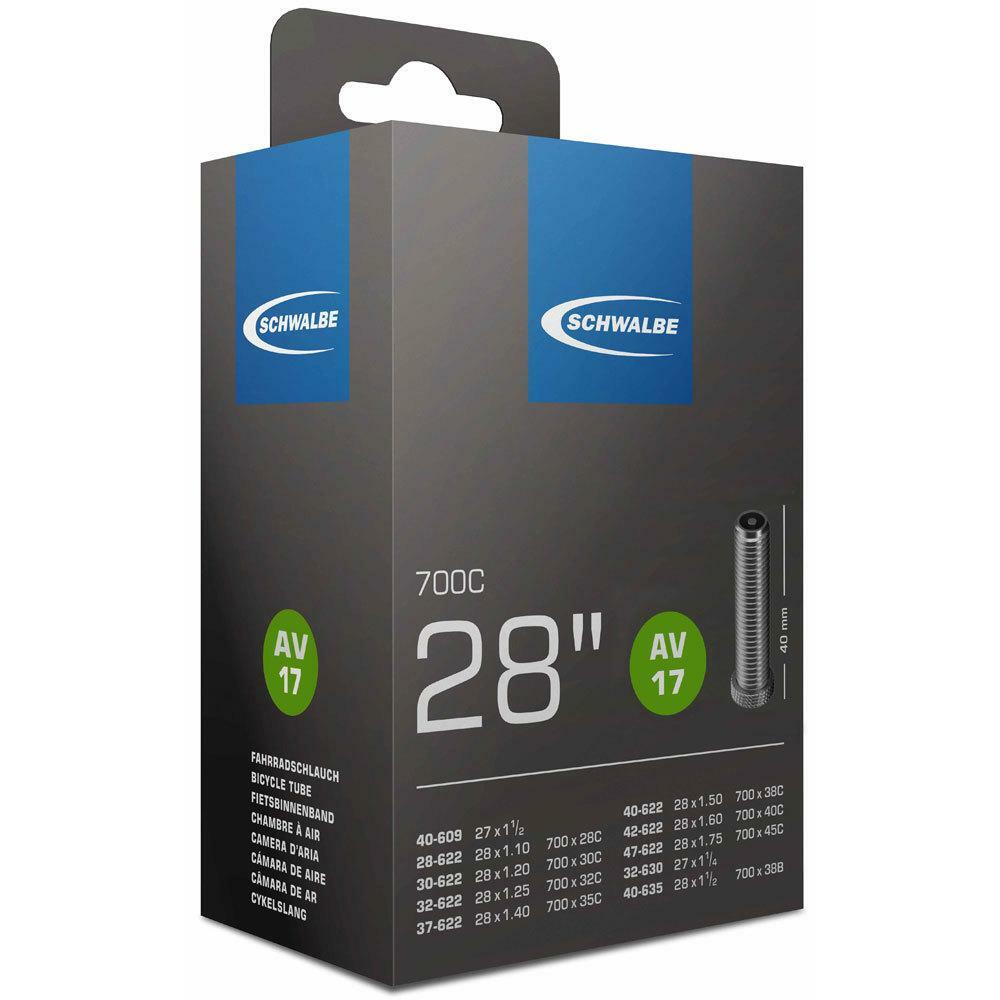 Schwalbe Tube AV 17 700x28 - 45 Schrader - D Byk Store