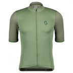 Scott Endurance 10 Short Sleeve Men's Cycling Jersey - Frost Green/Smoked Green - D Byk Store