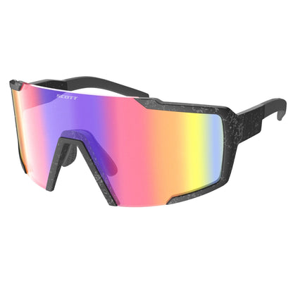 Scott Shield Race - ready Cycling Sunglasses - Marble Black/Teak Chrome - D Byk Store