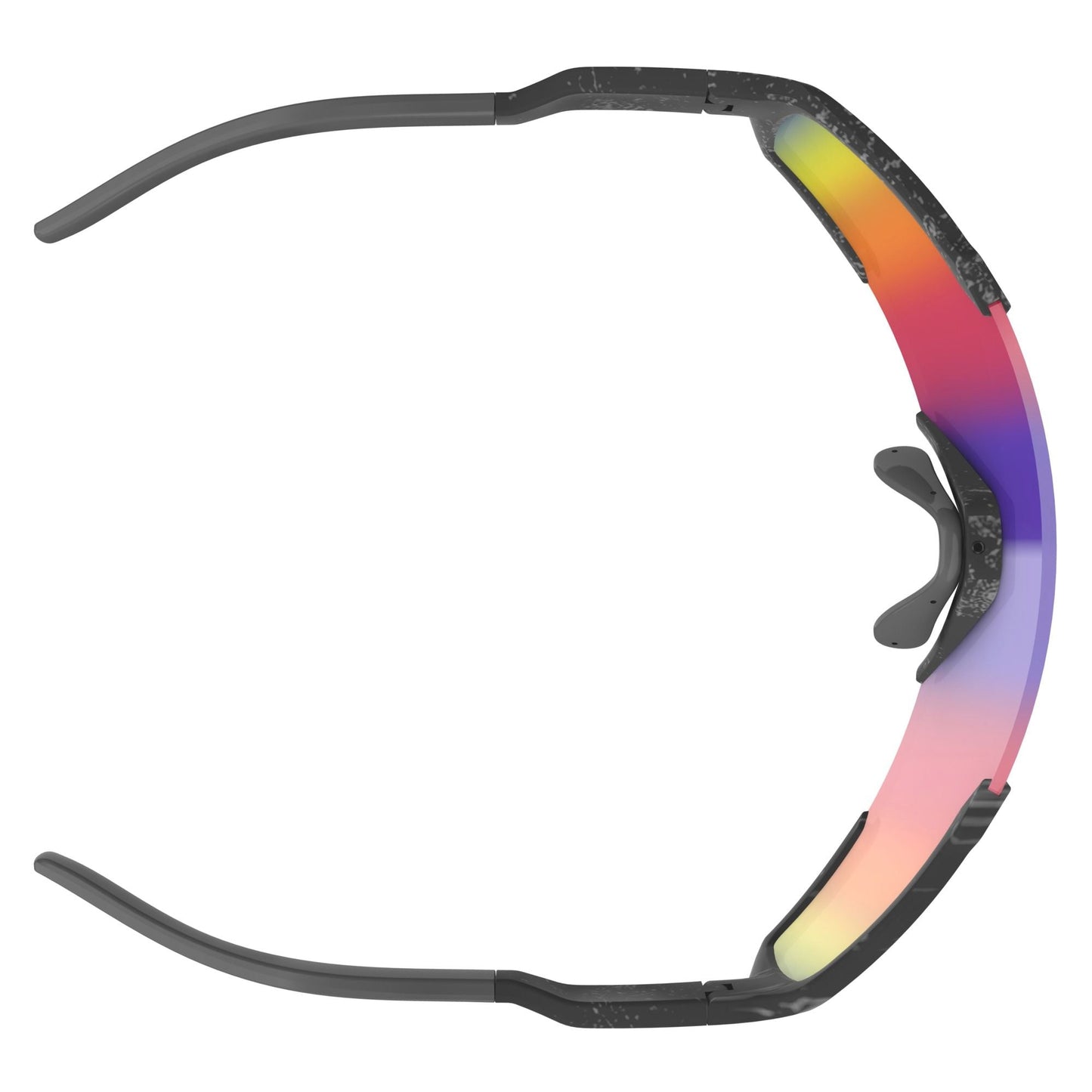 Scott Shield Race - ready Cycling Sunglasses - Marble Black/Teak Chrome - D Byk Store