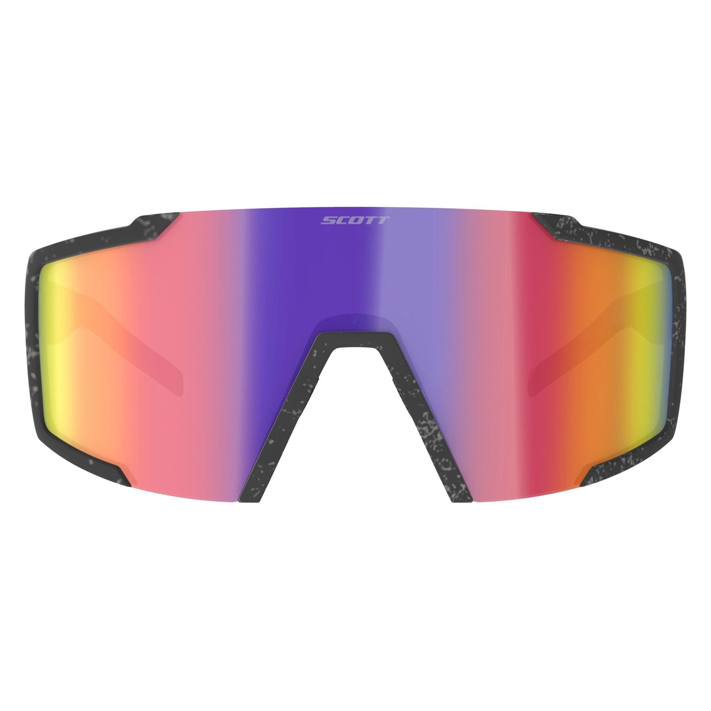 Scott Shield Race - ready Cycling Sunglasses - Marble Black/Teak Chrome - D Byk Store