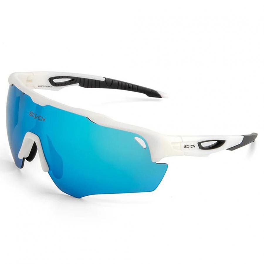 SCVCN X18 Sport Glasses-Blue/White - D Byk Store