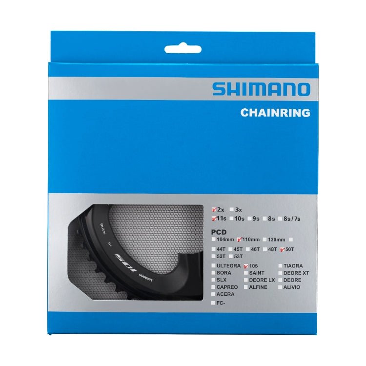 Shimano Chainring 50T for FC - R7000(Black) - D Byk Store
