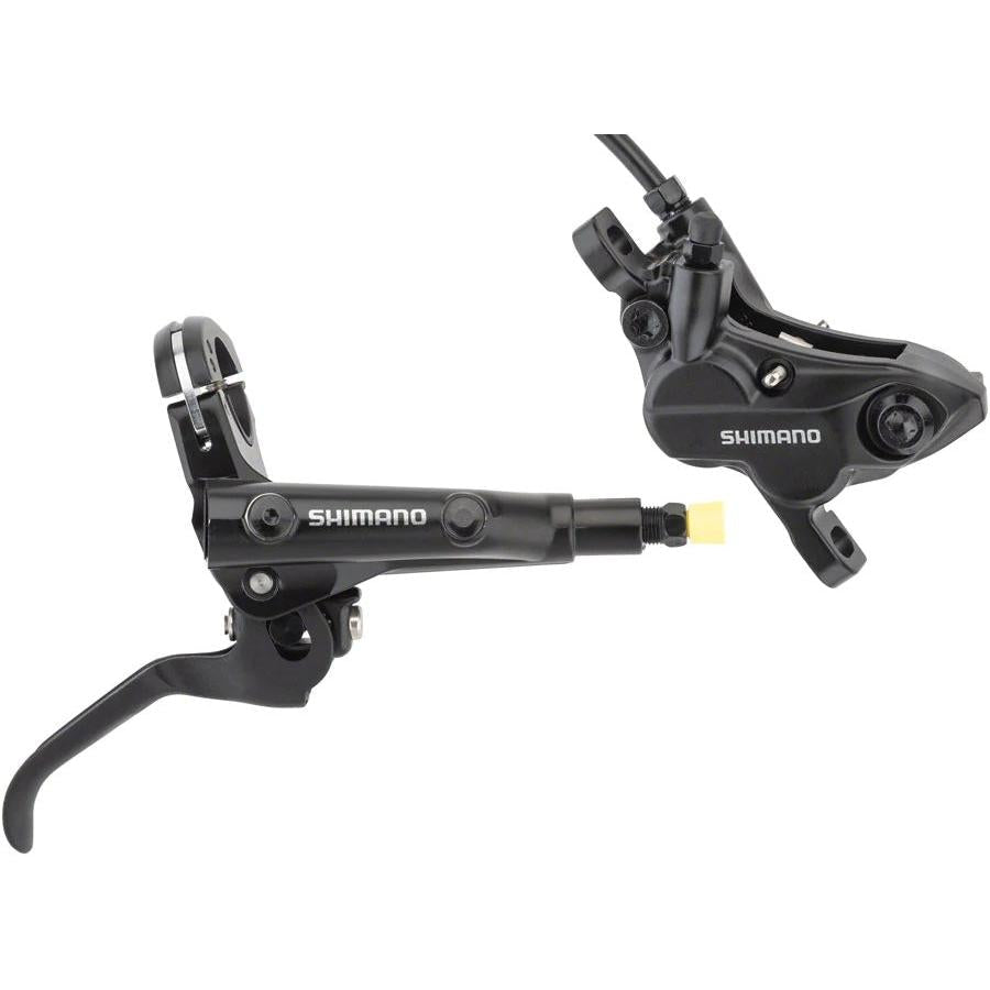 Shimano Deore BL - MT501/BR - MT520 Disc Brake and Lever - Rear, Hydraulic, Post Mount, Black - D Byk Store