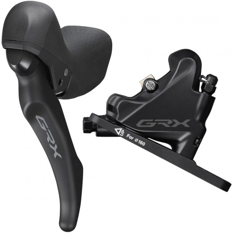 Shimano GRX Hydraulic Disc Brake Set BL-RX600/BR-RX400 For 1x (Left/Front) - D Byk Store