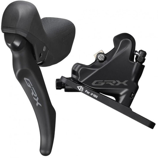 Shimano GRX Hydraulic Disc Brake Set BL-RX600/BR-RX400 For 1x (Left/Front) - D Byk Store