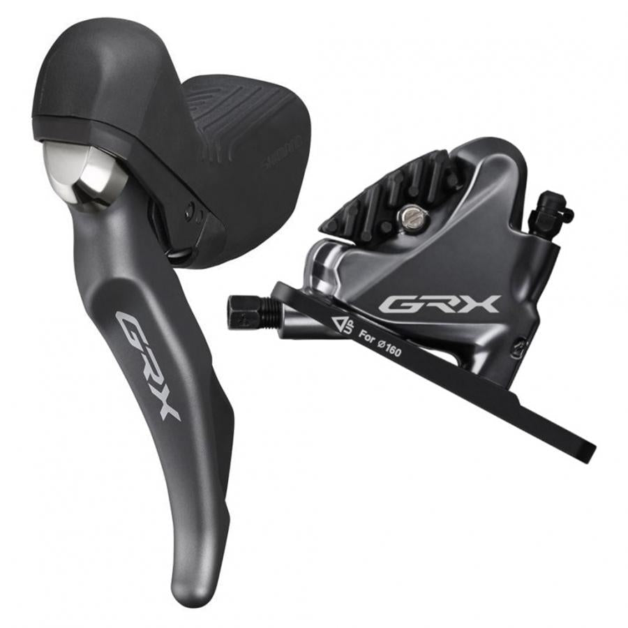 Shimano GRX Hydraulic Disc Brake/Shift Set ST-RX810/BR-RX810 2-Speed (Left/Front) - D Byk Store