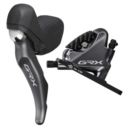 Shimano GRX Hydraulic Disc Brake/Shift Set ST-RX810/BR-RX810 2-Speed (Left/Front) - D Byk Store