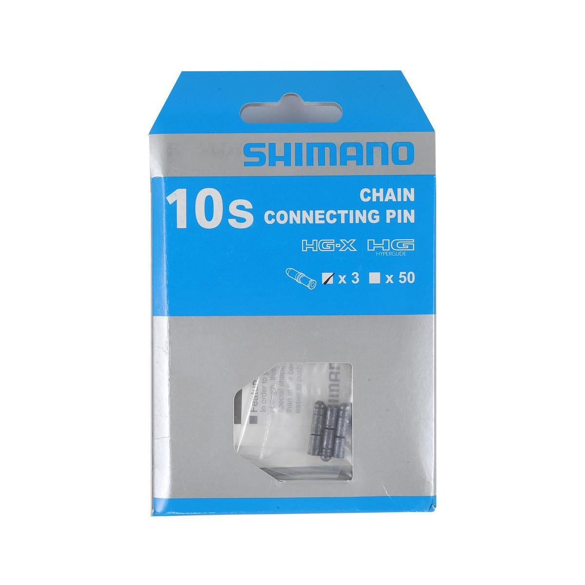 Shimano HG & IG Chain Pins (Black) (10 Speed) (3) - D Byk Store