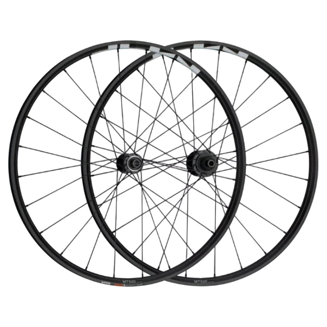 Shimano MT501 Aluminium Disc Brake Wheelset - Shimano Micro Spline (black) - D Byk Store